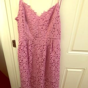 Astr lace midi dress-XXL